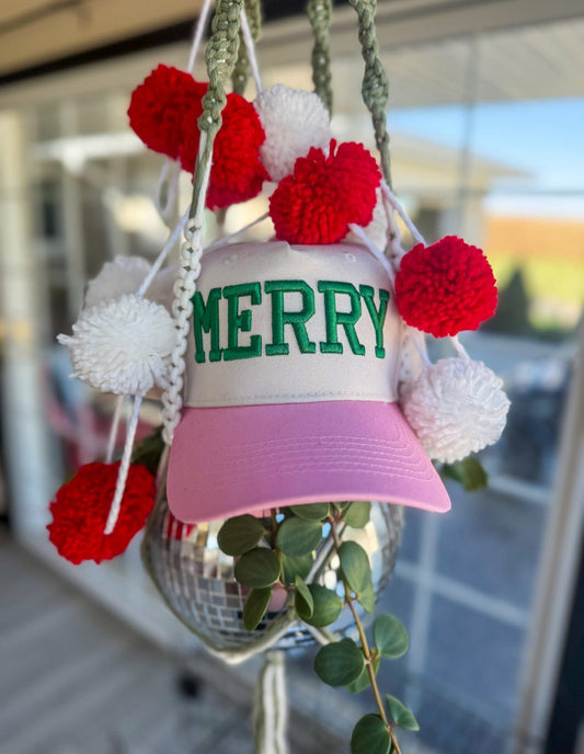 MERRY Trucker Green/Pink - IN STOCK