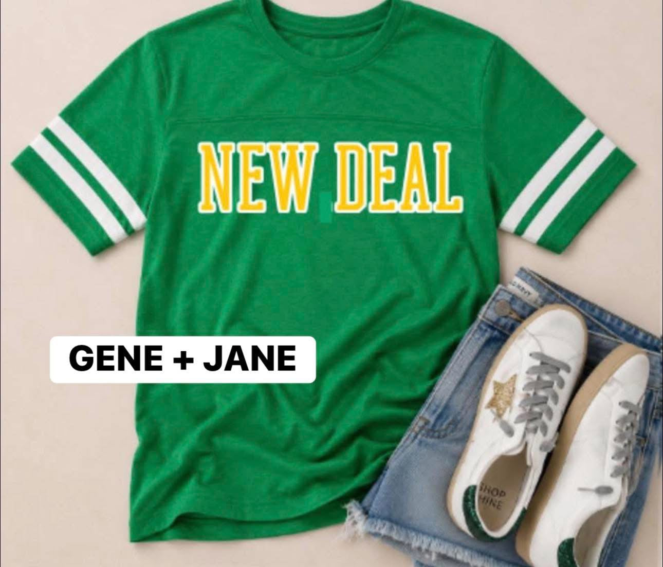 New Deal Two Stripe Tee - LATE SEP ETA