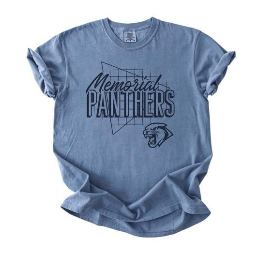 Memorial Panthers Comfort Colors Tee