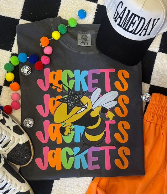 Jackets Neon Mascot Tee - 2.5 Week ETA