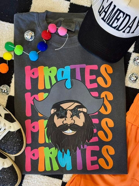 Pirates Neon Mascot Tee - 2.5 Week ETA