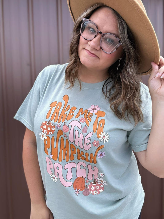 Pumpkin Patch Tee - Comfort Colors