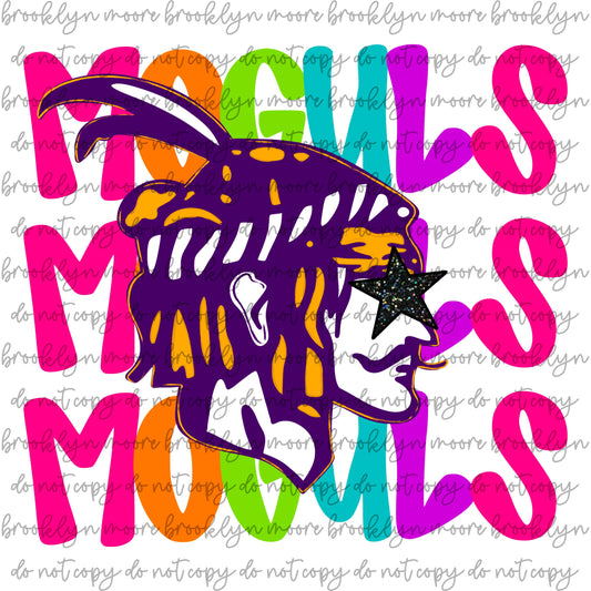 Moguls Neon Mascot Tee - 2.5 Week ETA