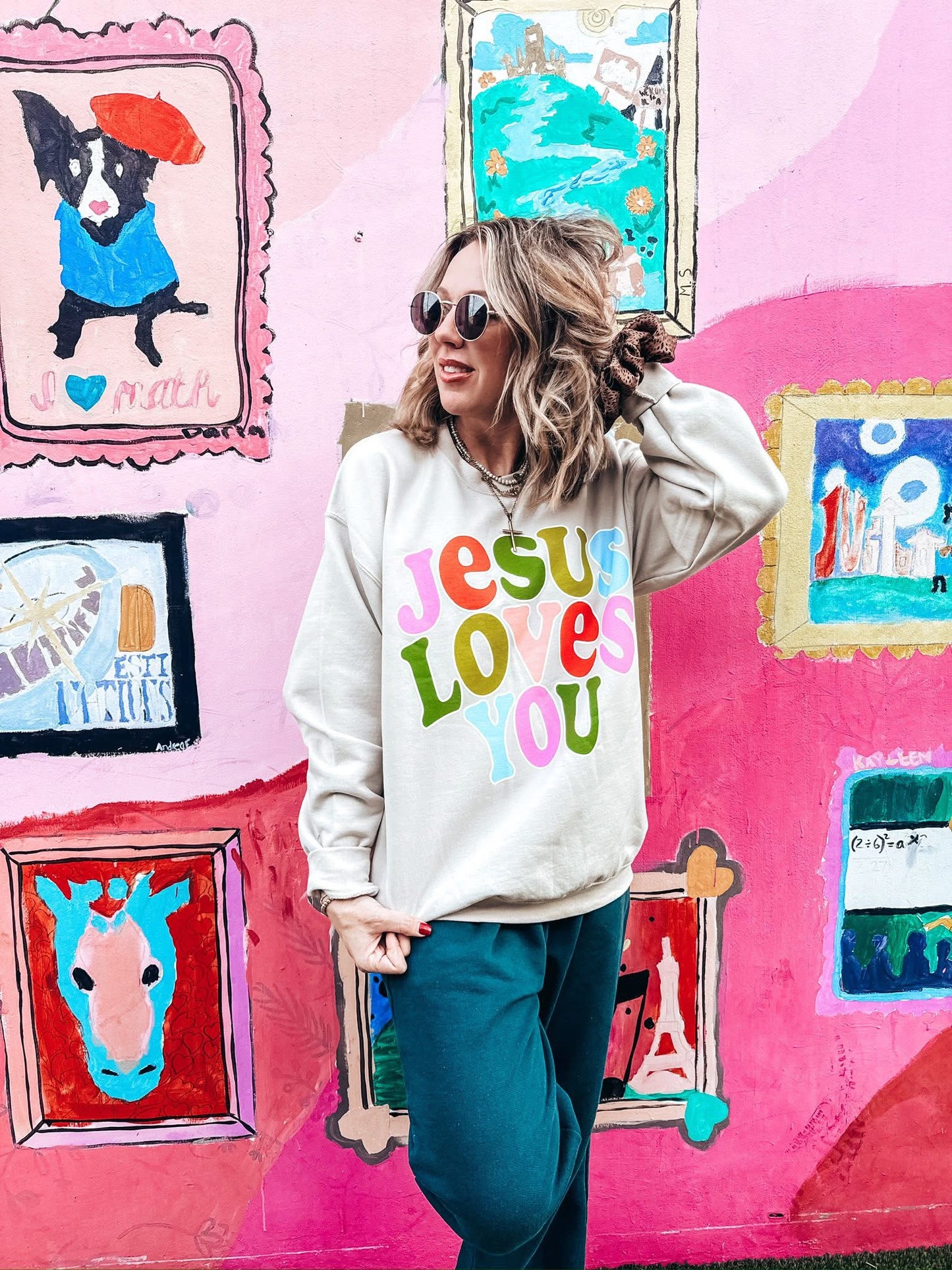 Jesus Loves You Sweatshirt - IN STOCK