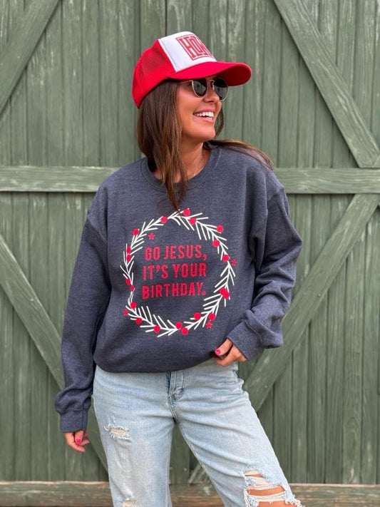 Go Jesus Sweatshirt (IN STOCK)